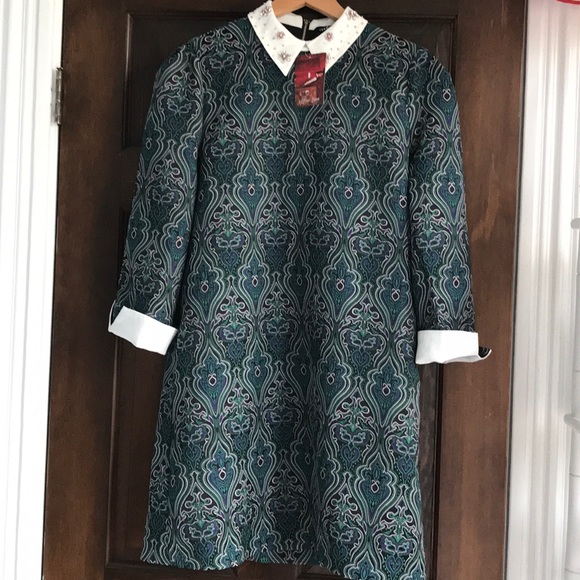 Sister Jane Dresses & Skirts - Sister Jane Brocade Dress L